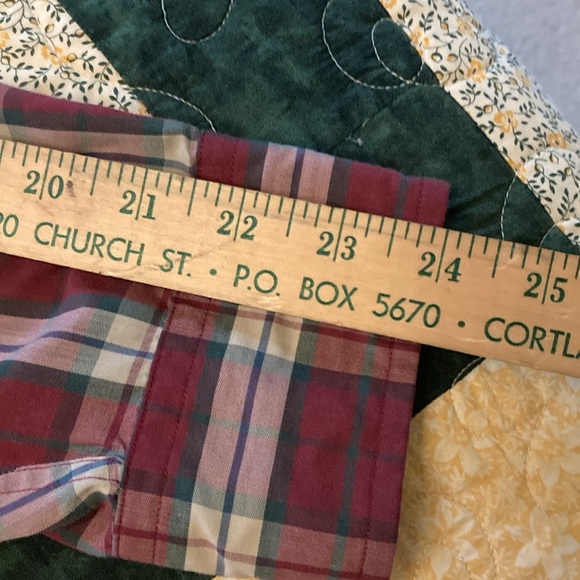 Eddie Bauer men’s large plaid casual button down shirt long sleeve classic - Picture 10 of 10